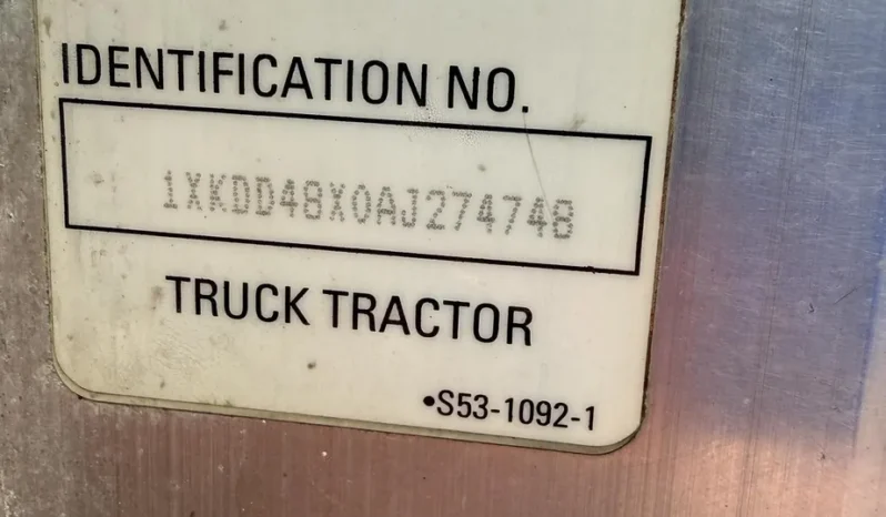 
								For sale – 2010 KENWORTH T800 – Day Cab Truck full									