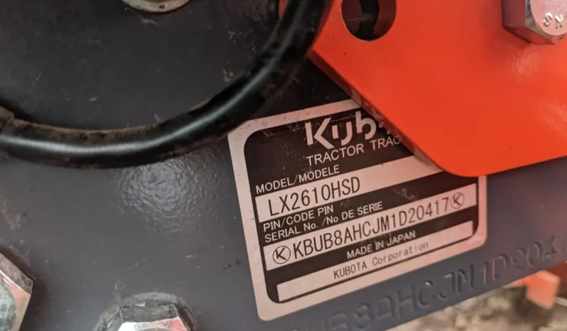 
								For sale – 2023 Kubota LX2610 full									
